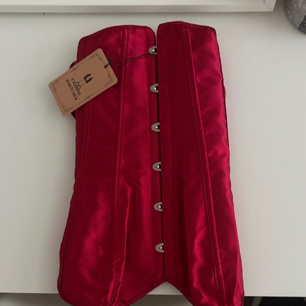 Red Satin Corset